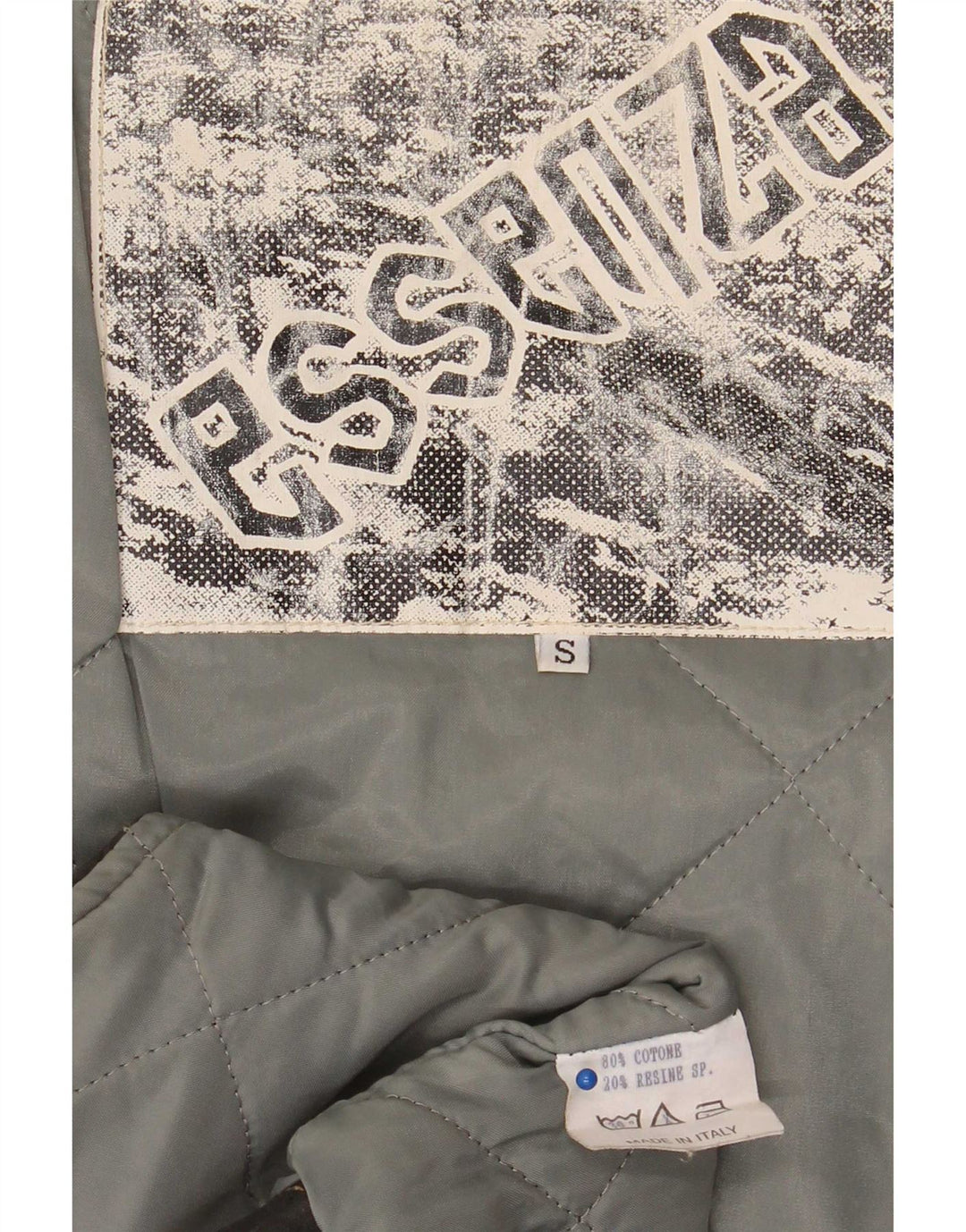 Vintage Ανδρικό Gilet Μικρό Μαύρο Βαμβακερό