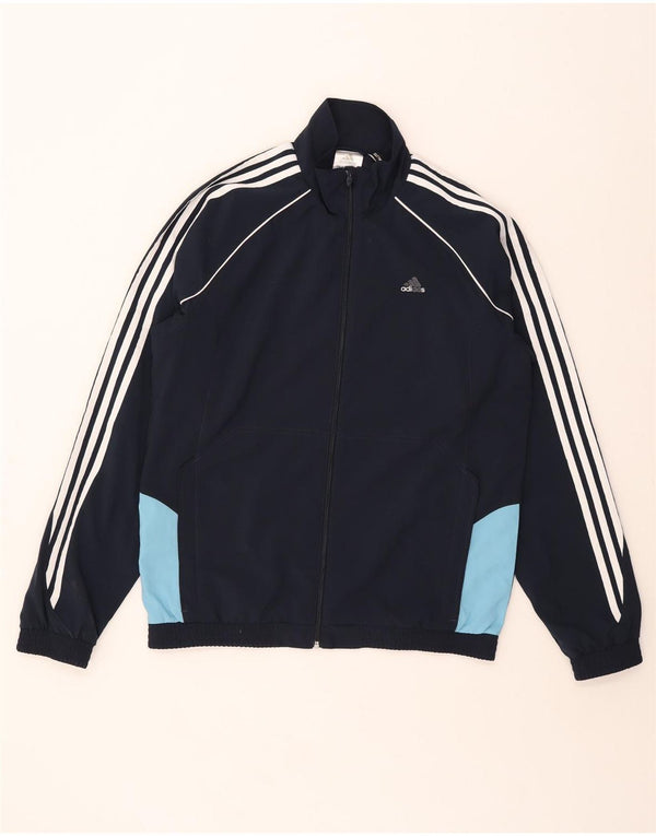 Ανδρική φόρμα Adidas Climalite Top Jacket UK 40/42 Medium Navy Blue