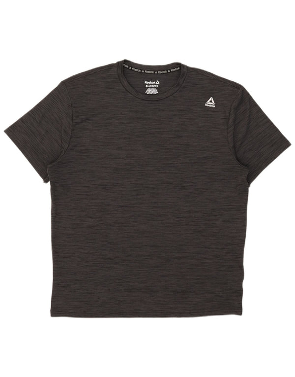 Ανδρικό T-Shirt Reebok Top XL Grey Flecked Polyester