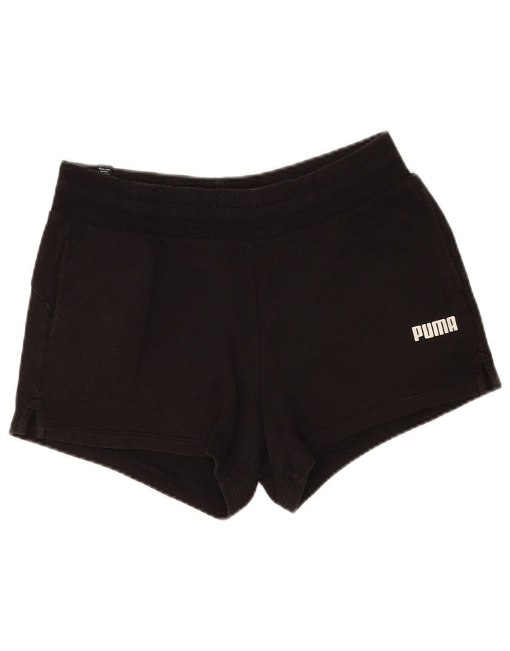 Γυναικείο αθλητικό σορτς Puma UK 12 μεσαίο μαύρο βαμβακερό