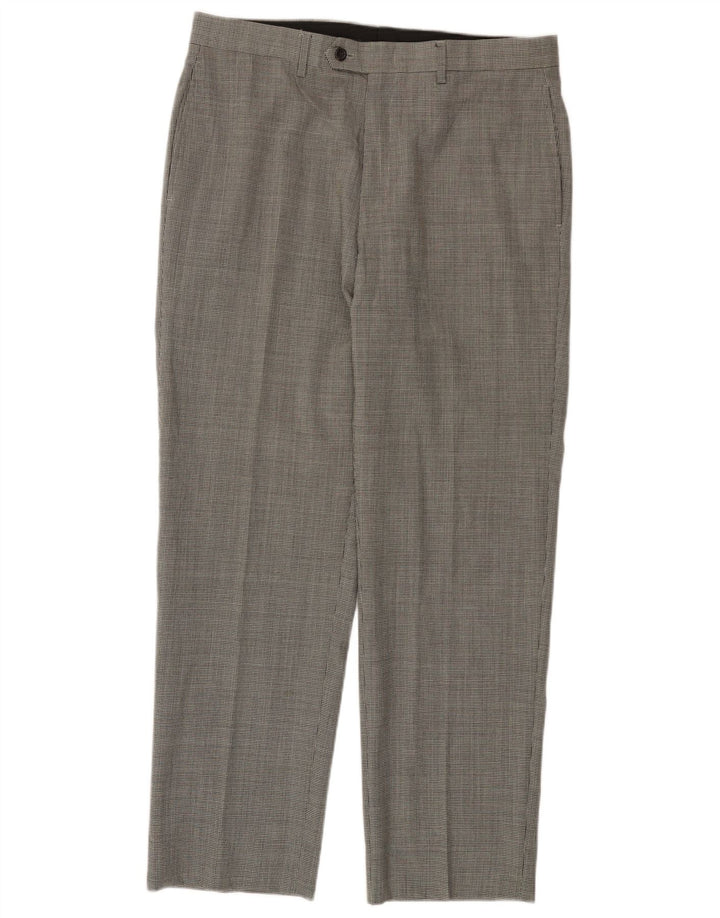 Ralph Lauren Ανδρικό παντελόνι Total Comfort Suit W34 L29 Μαύρο Houndstooth