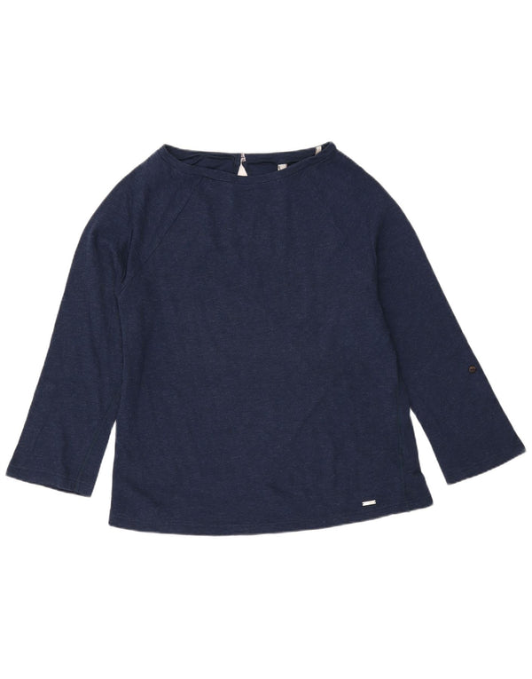 WOOLRICH Γυναικείο τοπ μακρυμάνικο UK 16 Large Navy Blue