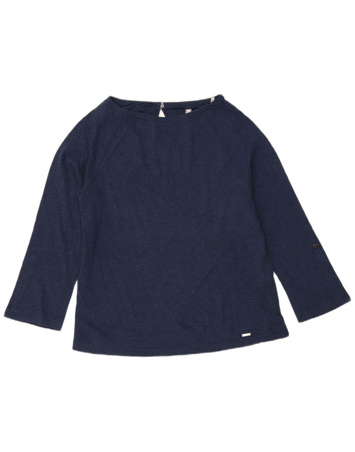 WOOLRICH Γυναικείο τοπ μακρυμάνικο UK 16 Large Navy Blue