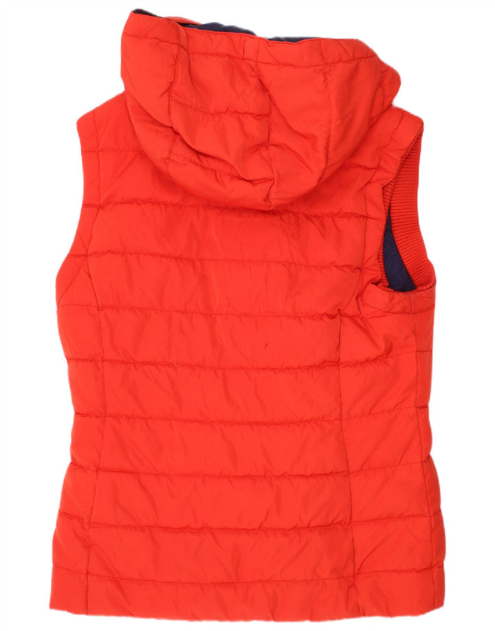 JACK WILLS Γυναικεία κουκούλα με επένδυση Gilet UK 8 Μικρός κόκκινος πολυεστέρας