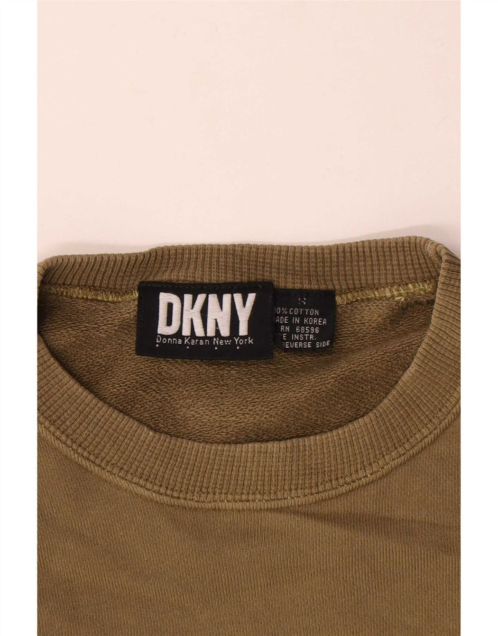 Ανδρικό φούτερ Dkny Loose Fit Jumper Μικρό Χακί Βαμβακερό