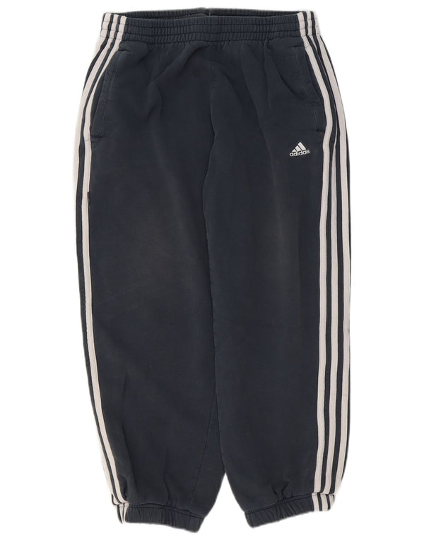 Ανδρική φόρμα Adidas Crop Παντελόνι Joggers Medium Navy Blue Βαμβακερό