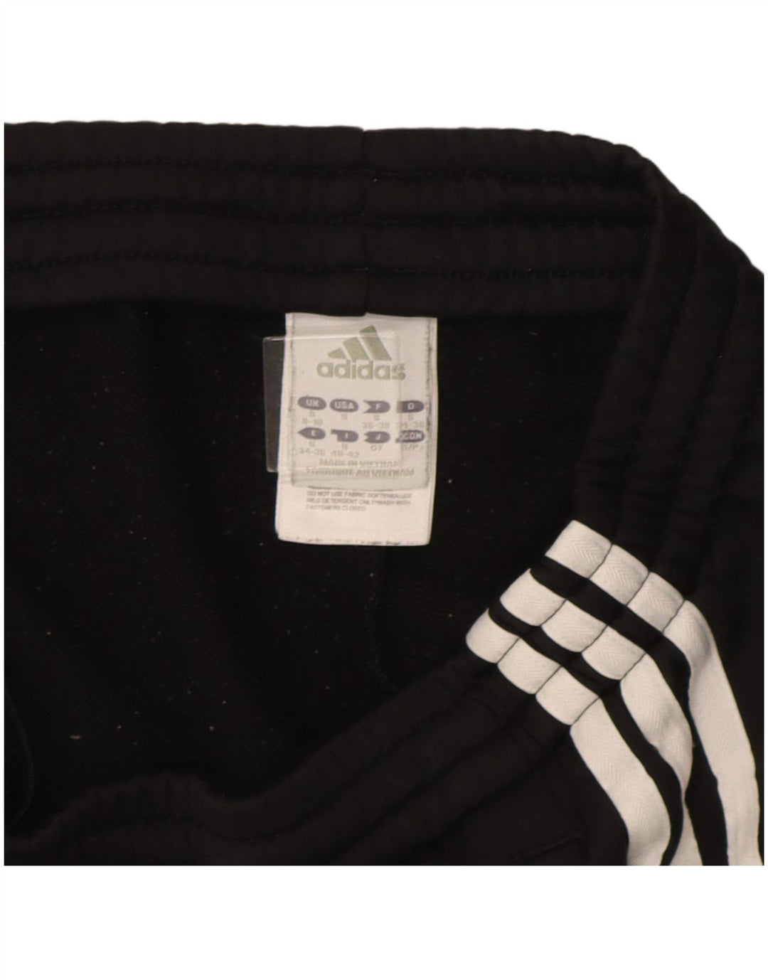 Γυναικεία αθλητική φόρμα Adidas Παντελόνι UK 8/10 Small Black Polyester