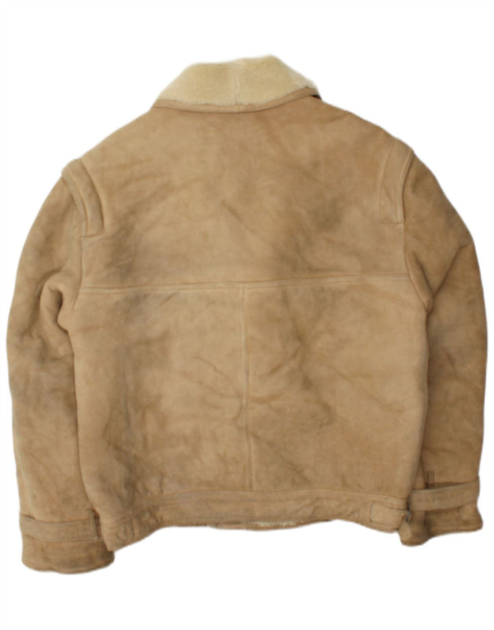 McGregor Ανδρικό Μπουφάν Shearling Διπλό στήθος IT 50 Large Beige
