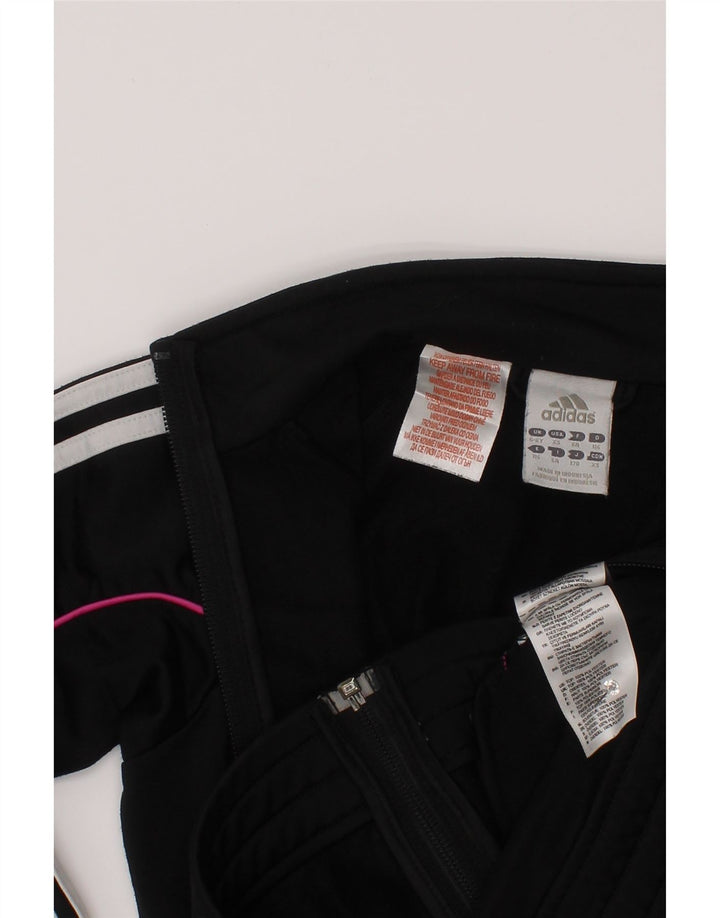 Κορίτσια αθλητική φόρμα Adidas Top Jacket 5-6 Years Black Polyester