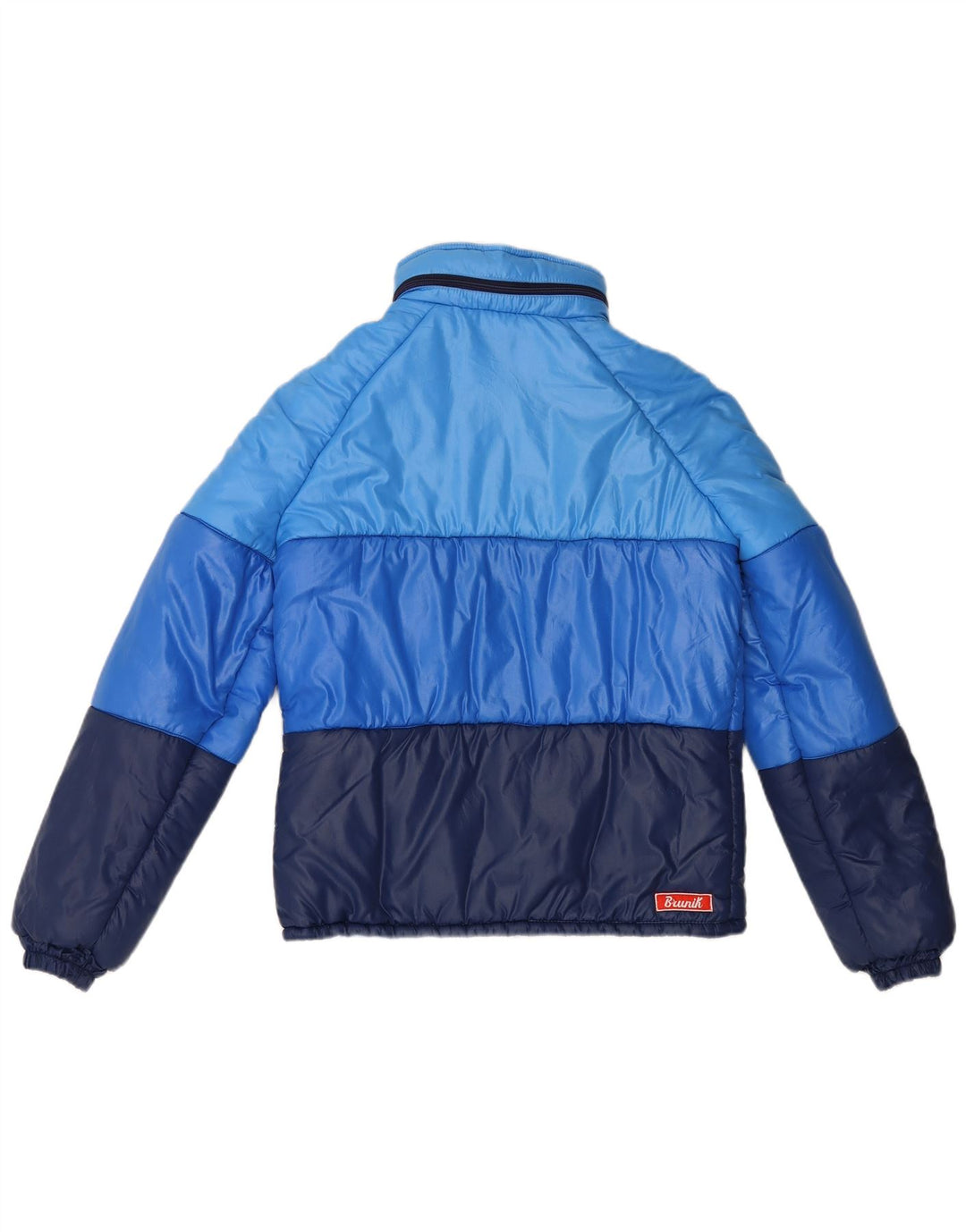 Γυναικείο μπουφάν Brunik με επένδυση IT 48 XL Blue Colourblock Polyamide