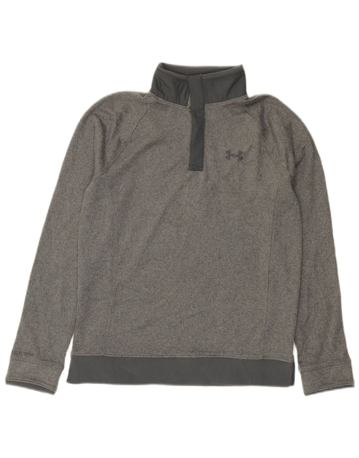 Under Armour Boys Φούτερ με λαιμόκοψη 11-12 ετών μεγάλο γκρι