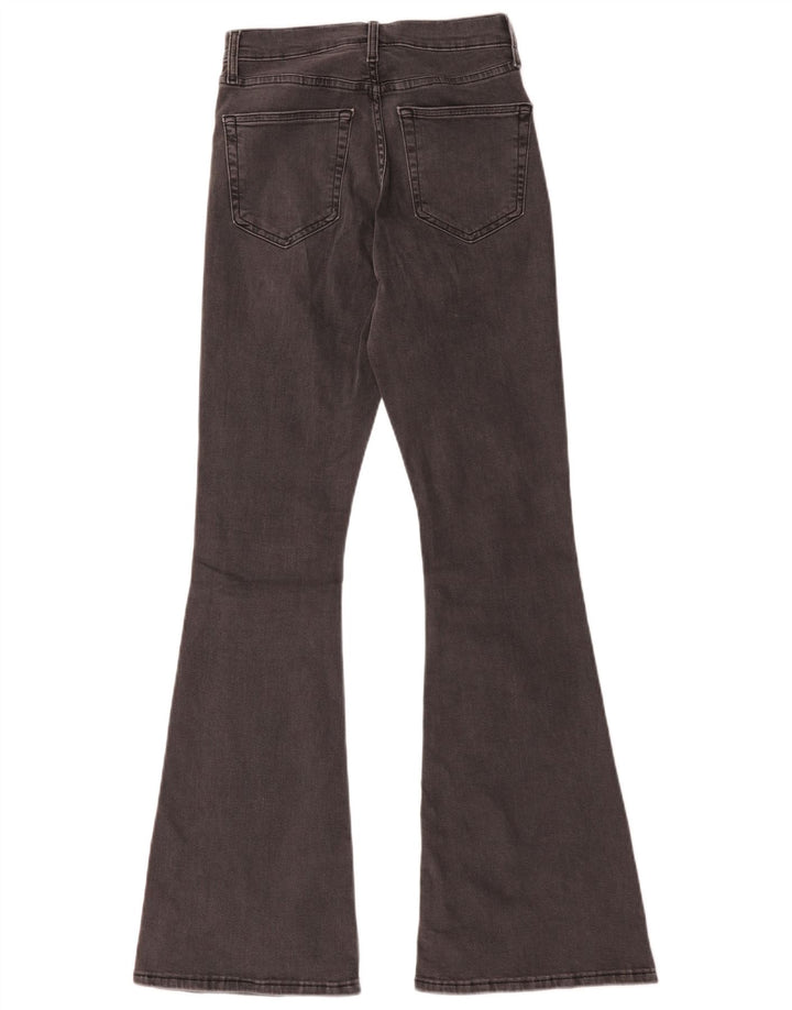 Topshop Γυναικείο Τζιν Jamie Flared W28 L32 Γκρι βαμβακερό