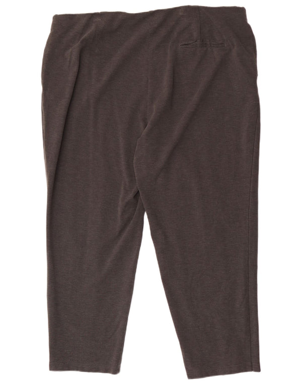 Marks & Spencer Γυναικείο ίσιο κομμένο παντελόνι UK 24 4XL W40 L25 Γκρι