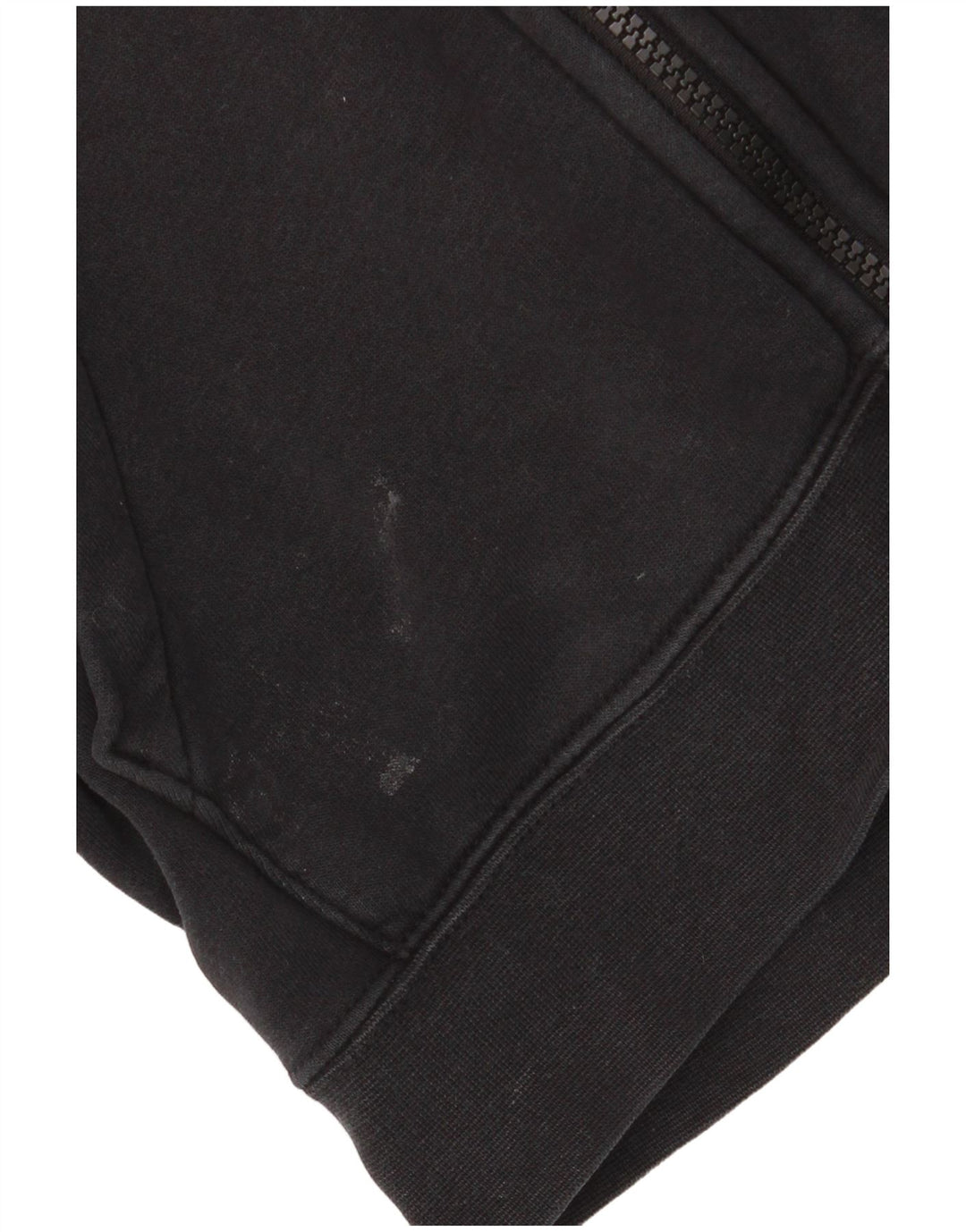 Γυναικείο πουλόβερ NIKE με φερμουάρ UK 6 XS μαύρο βαμβακερό