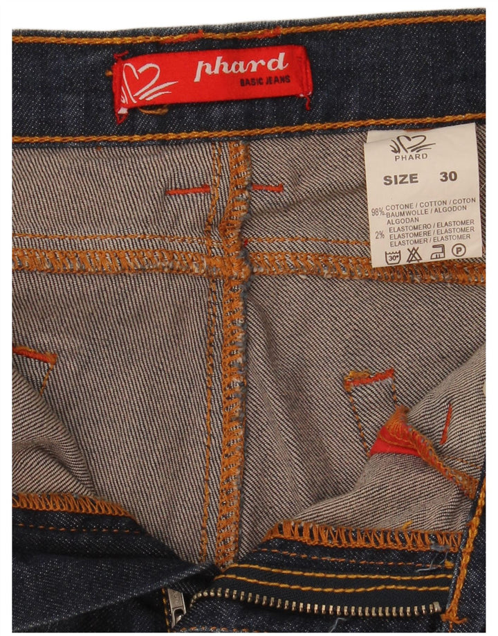 Γυναικείο ίσιο τζιν Phard W30 L31 Navy Blue Cotton