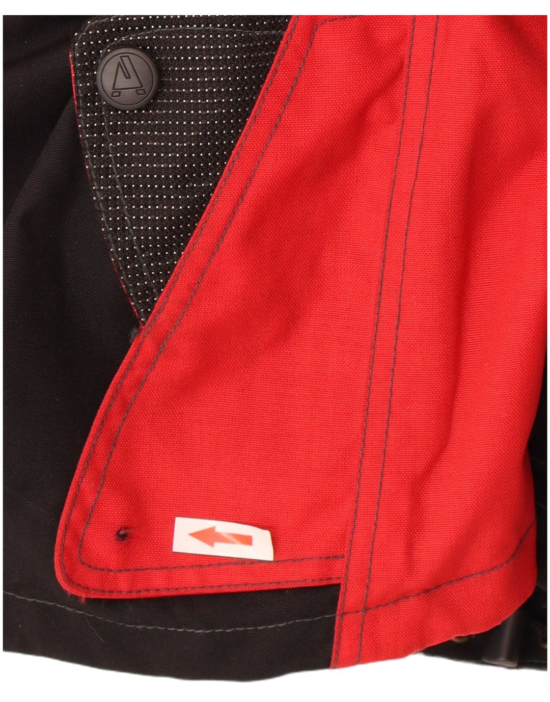 Akito Mens Motorstyle Graphic Racer Jacket UK 36 Small Black Colourblock