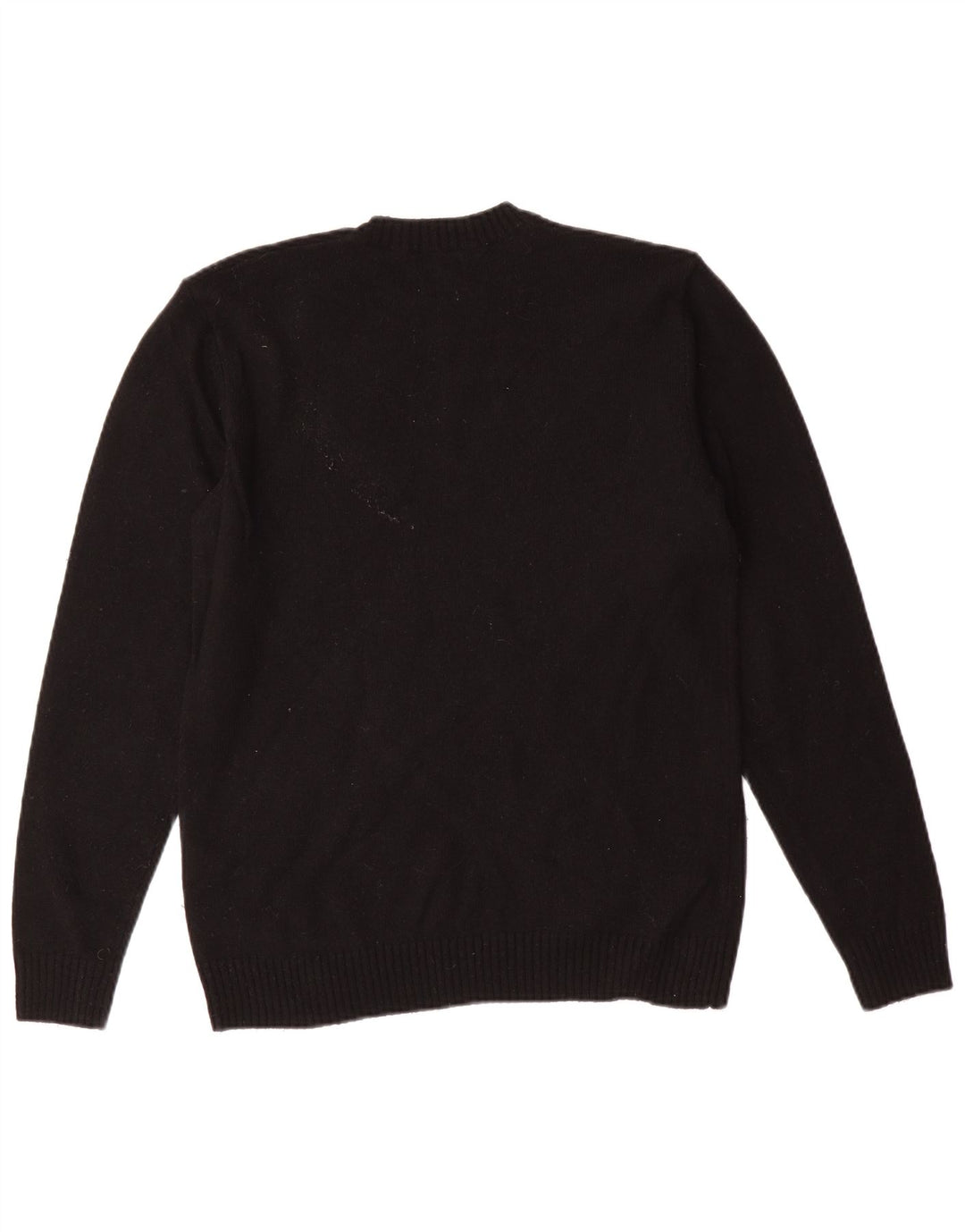 Ανδρικό πουλόβερ Levi's Standard Crew με λαιμόκοψη, μεσαίο μαύρο μάλλινο