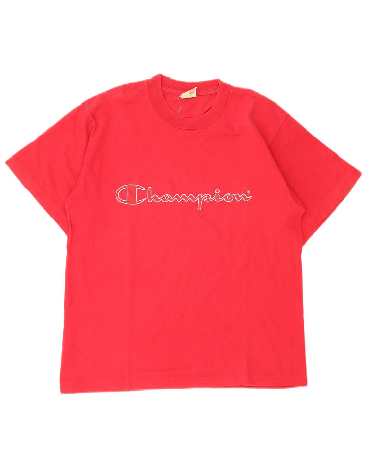 Ανδρικό γραφικό T-Shirt Champion Top Small Red