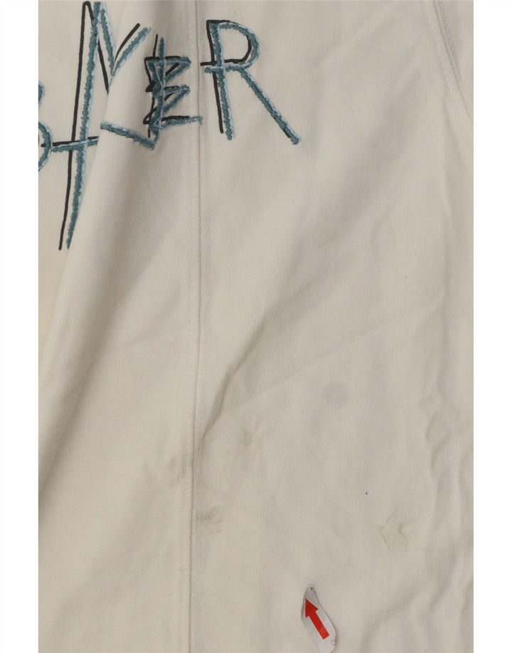 Ted Baker Ανδρικό γραφικό T-shirt Top Size 5 XL Λευκό βαμβακερό