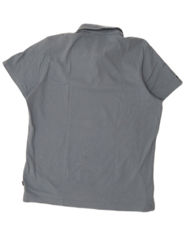 Ανδρικό μπλουζάκι πόλο Superdry 2XL Μπλε βαμβακερό