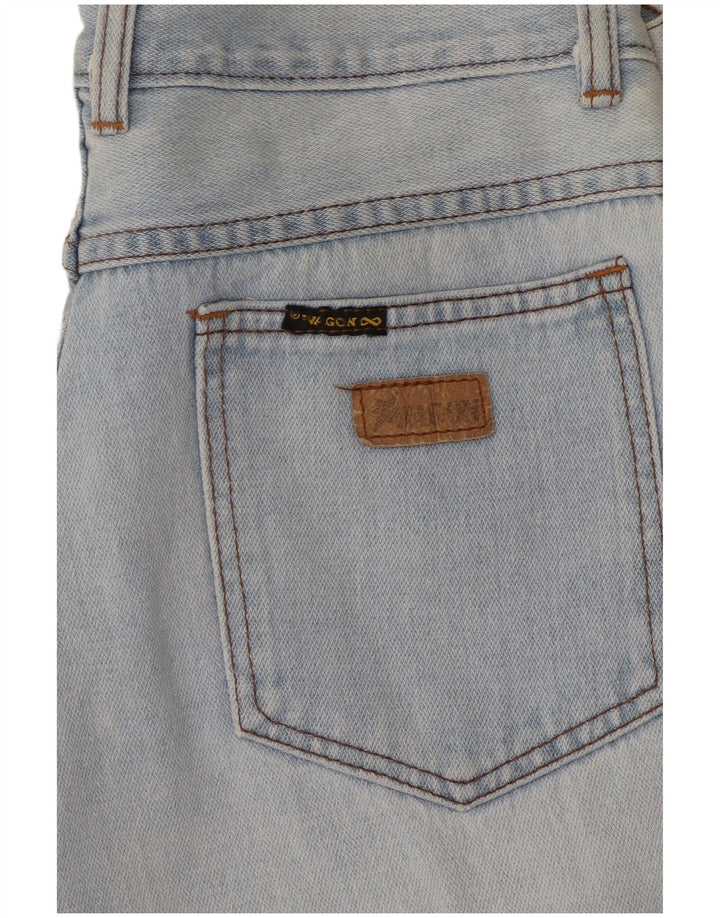 VINTAGE Γυναικείο ψηλόμεσο τζιν W26 L26 Μπλε