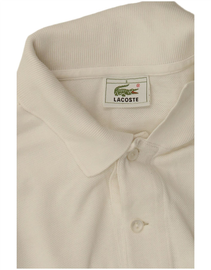 Ανδρικό μπλουζάκι πόλο LACOSTE Μέγεθος 5 Μεγάλο Μπεζ
