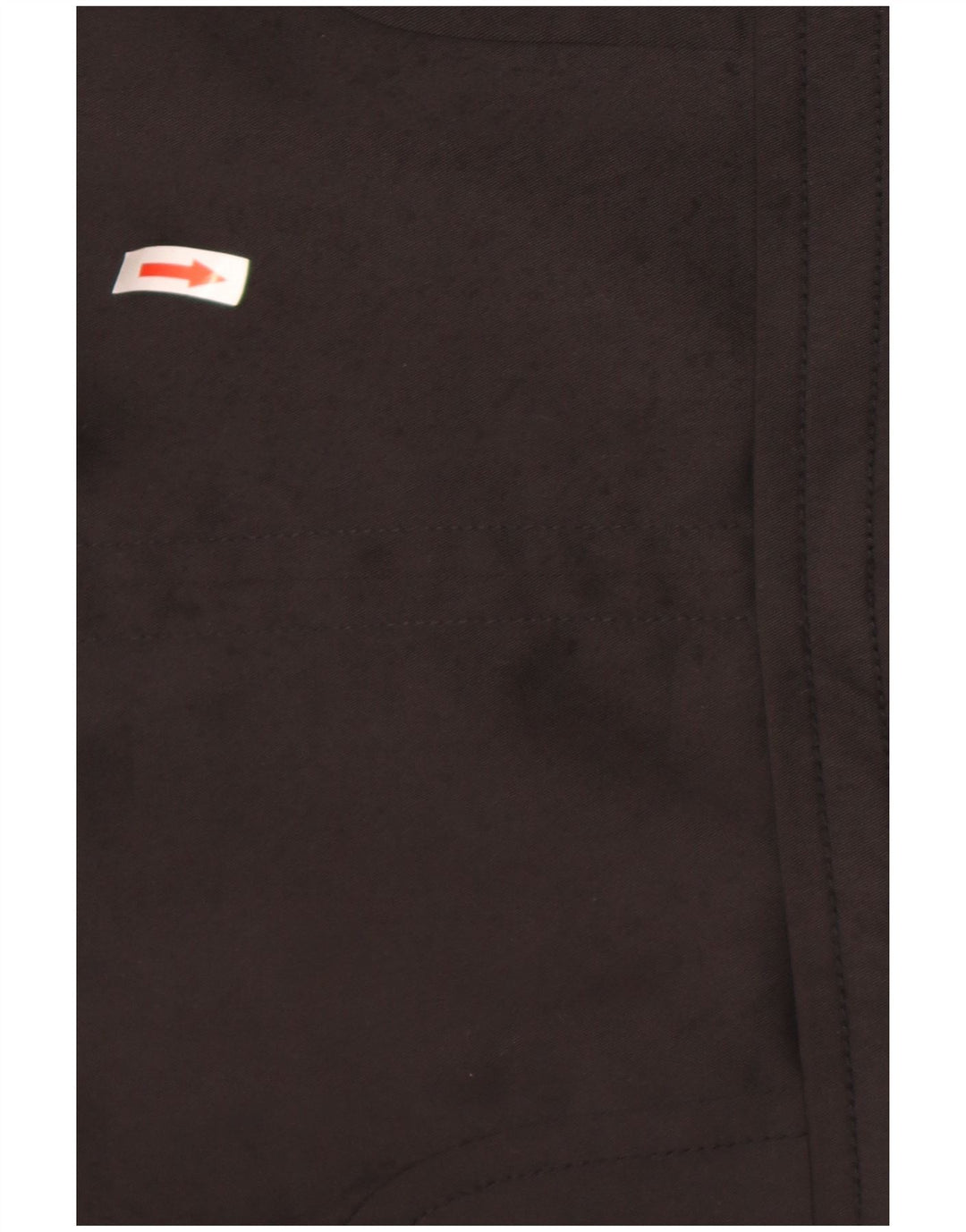 Zara Γυναικείο μπουφάν Bolero με 3 κουμπιά 3/4 μανίκια UK 14 μεγάλο μαύρο βαμβακερό