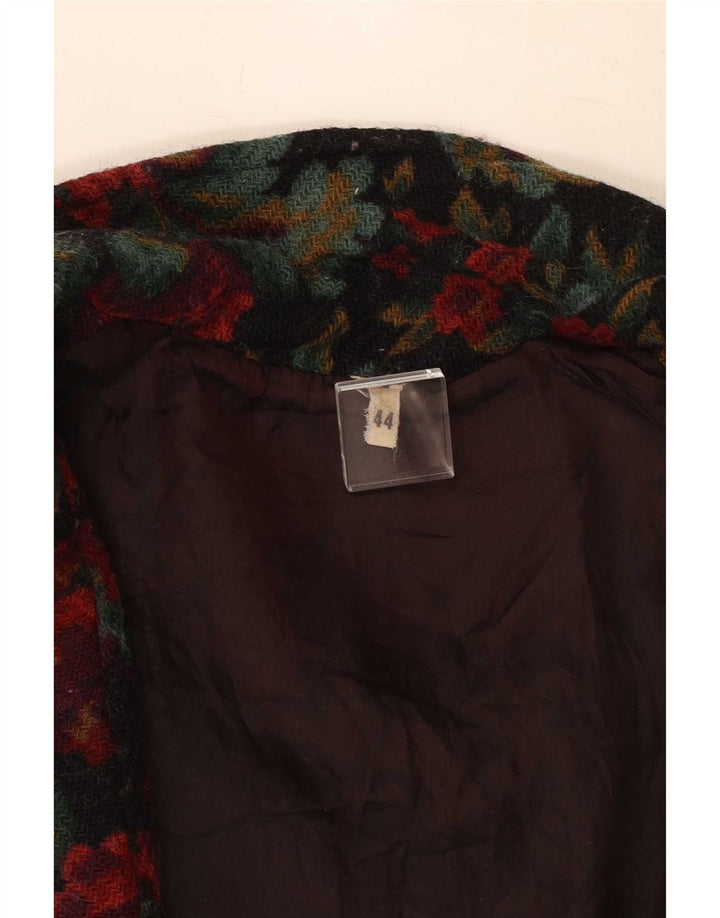 Vintage Γυναικείο Μπουφάν Blazer 1 Κουμπί IT 44 Μεσαίο Πολύχρωμο Floral