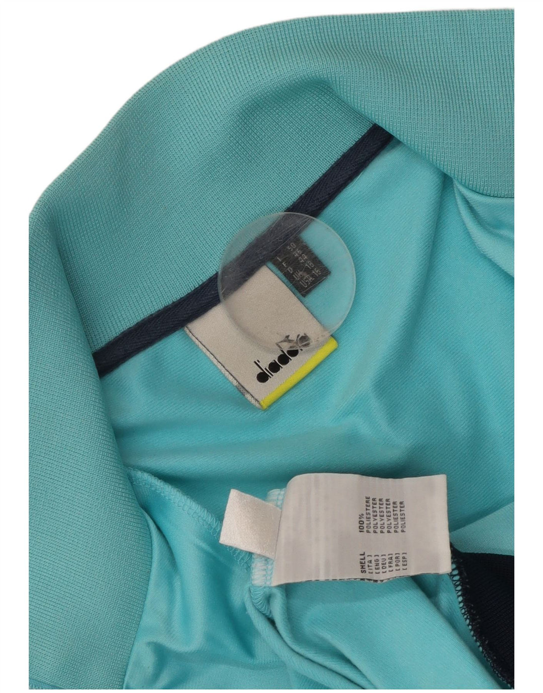 Γυναικεία αθλητική φόρμα Diadora Top Jacket UK 18 XL Blue Colourblock Polyester