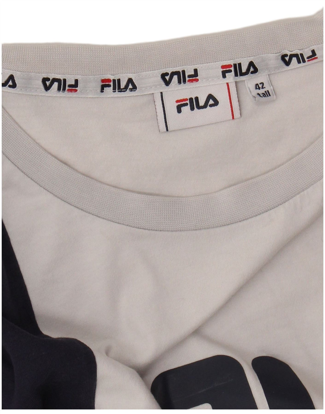 Γυναικείο γραφικό μπλουζάκι FILA Top IT 42 μεσαίο πολύχρωμο μπλοκ