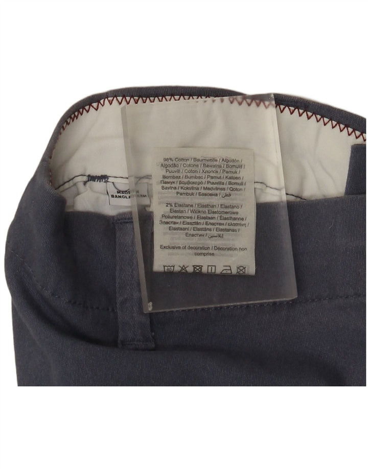 Ανδρικό σορτς Chino Jack & Jones, μεσαίο W32, μπλε βαμβακερό