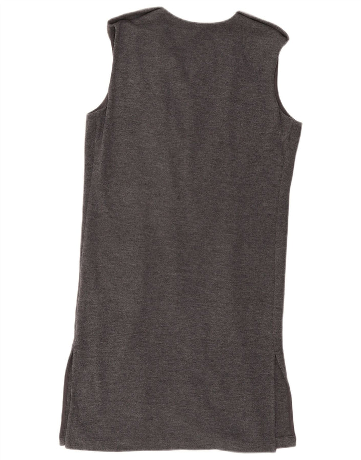 MARKS & SPENCER Γυναικείο Αμάνικο Ζακέτα UK 8 Small Grey