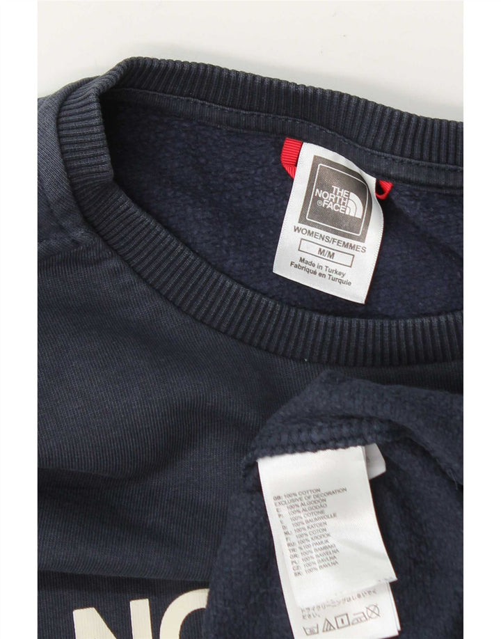 The North Face Γυναικεία Γραφική Φούτερ Jumper UK 14 Medium Navy Blue