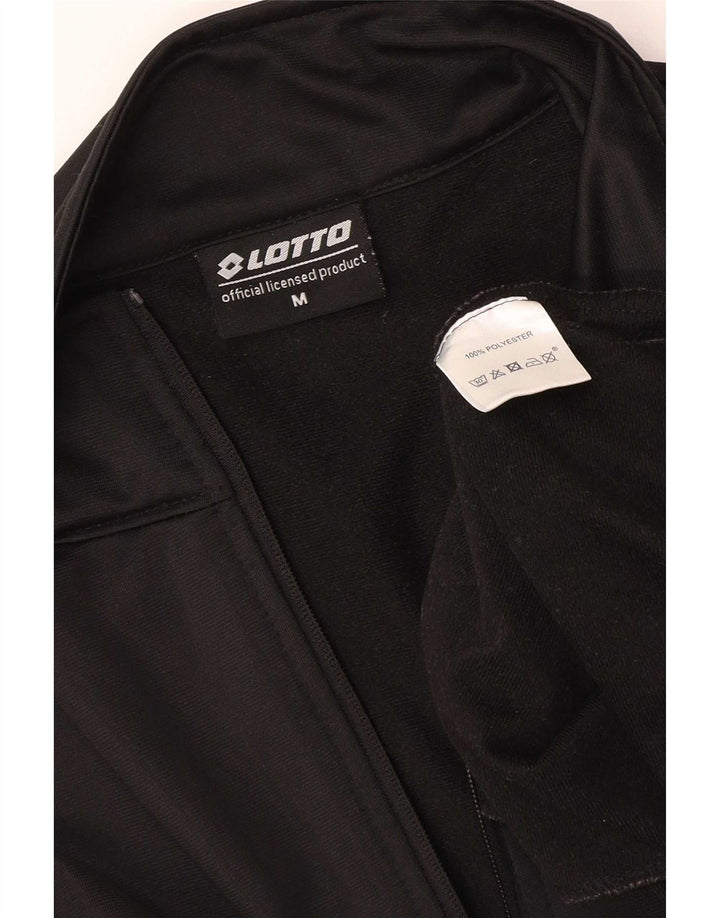 Ανδρική φόρμα Lotto Top Jacket Μεσαίο Μαύρο Πολυεστέρα