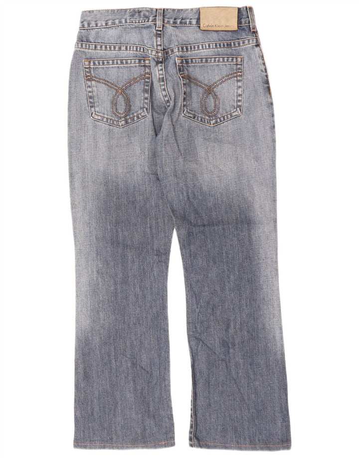 Ανδρικό τζιν μποτάκι CALVIN KLEIN W29 L27 Μπλε βαμβακερό