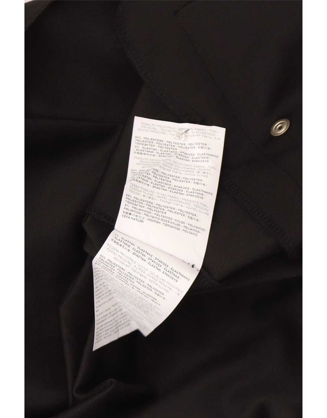 Ανδρική φόρμα φόρμας γραφικών Versace Top Jacket XL Black Polyester Sports