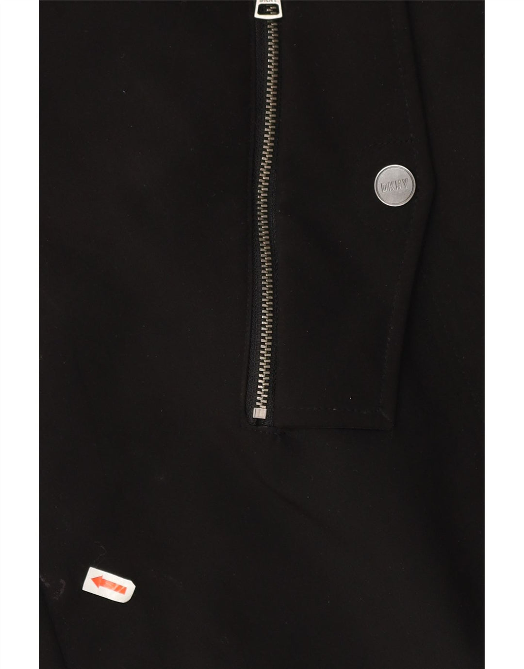Dkny Γυναικείο μπουφάν Parka με κουκούλα UK 18 XL μαύρο πολυεστέρα