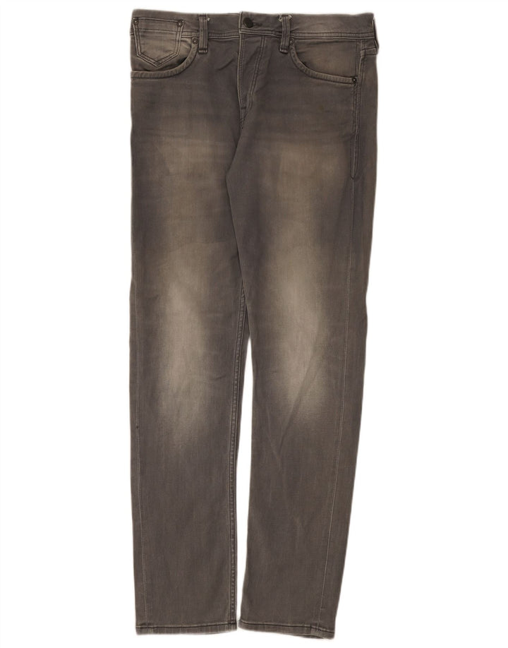 Jack & Jones Ανδρικό Slim Jeans W29 L32 Γκρι βαμβακερό
