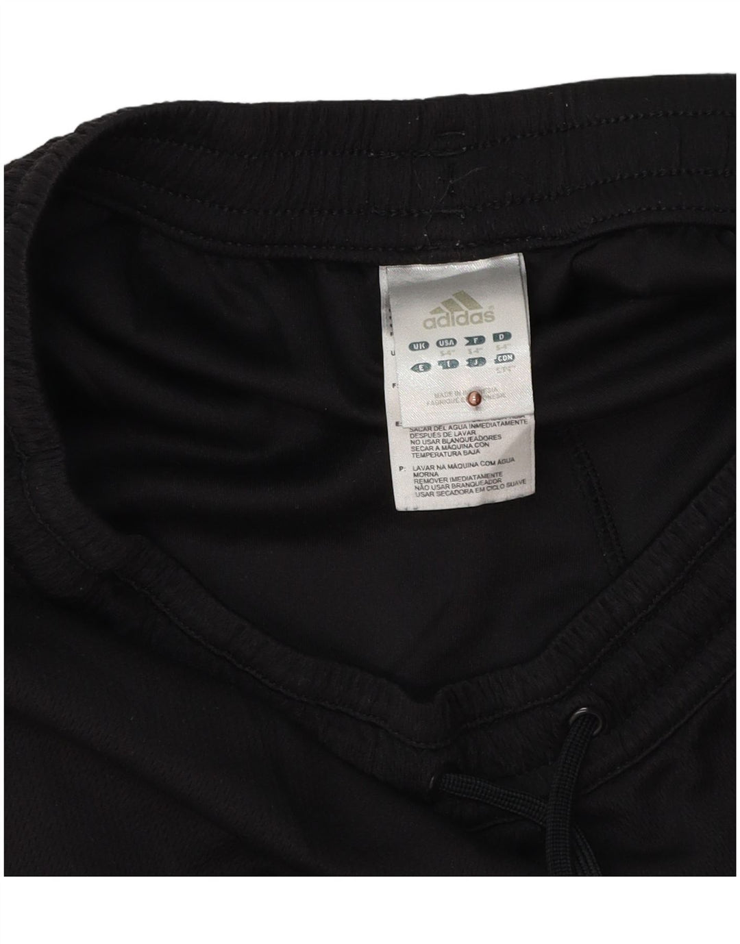 Γυναικείο αθλητικό σορτς ADIDAS UK 10 Small Black Polyester