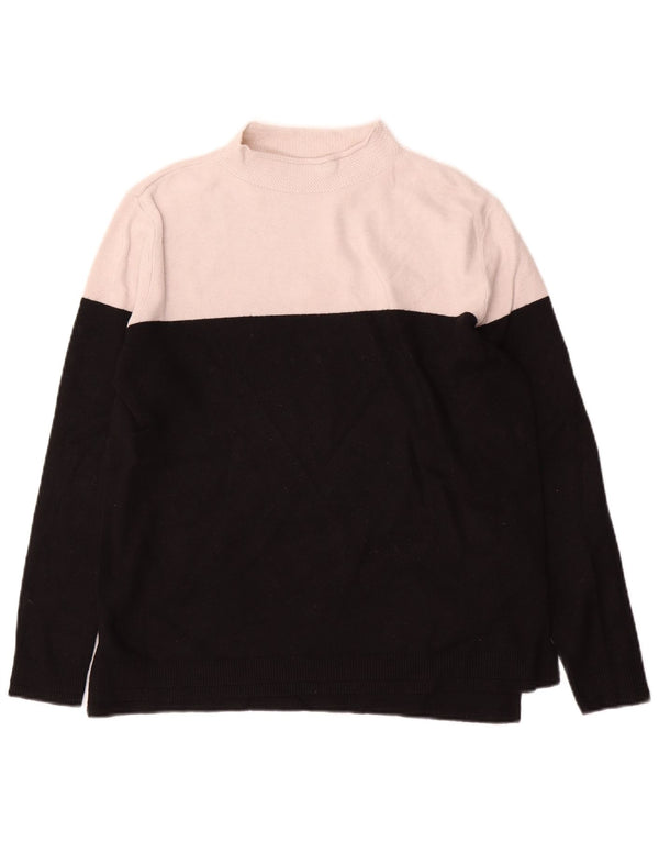 Marks & Spencer Γυναικείο πουλόβερ με λαιμό χελώνα UK 12 Medium Black