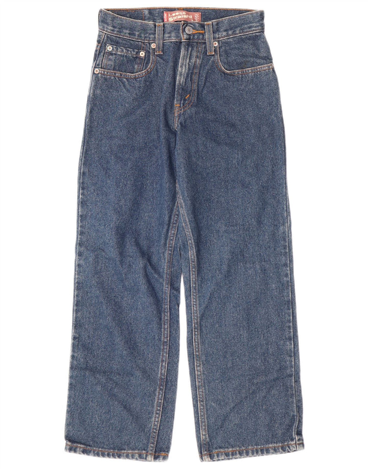 LEVI'S Boys 569 Loose Fit Straight Jeans 11-12 ετών W26 L26 Μπλε βαμβακερό