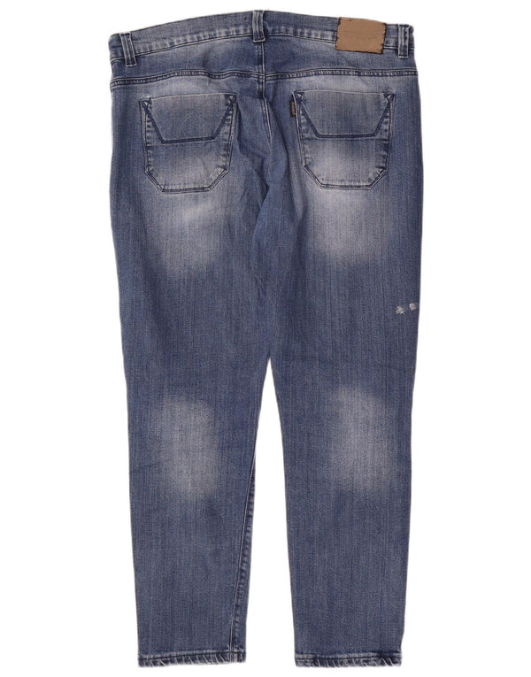 Jeckerson Mens Slim Jeans IT 52 XL W36 L29 Μπλε βαμβακερό
