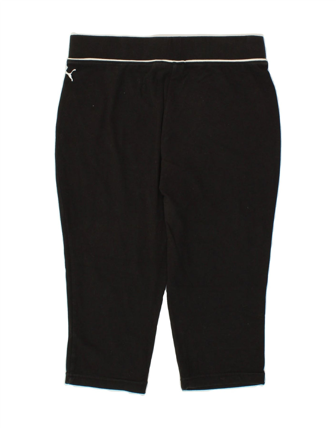 PUMA Womens Capri Leggings UK 10 Small Black Vintage Puma and Second-Hand Puma from Messina Hembry 