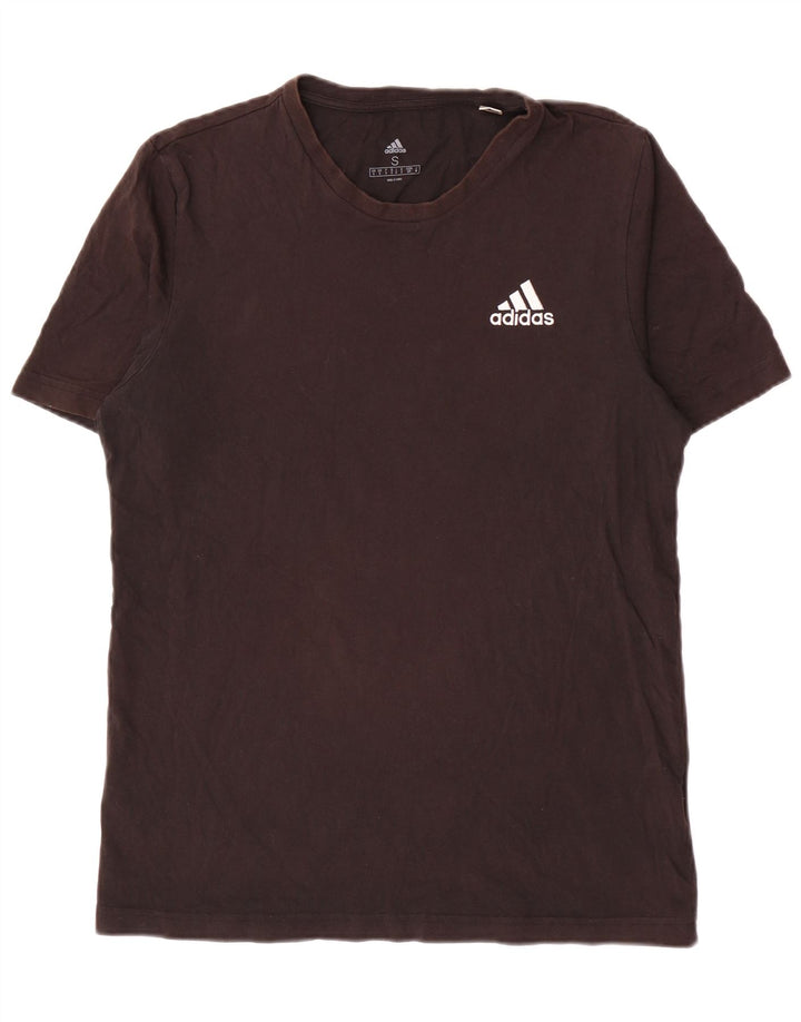 Ανδρικό T-Shirt ADIDAS Top Μικρό μαύρο βαμβακερό