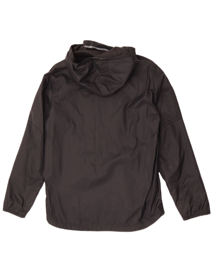 Μπουφάν βροχής Nike Boys Hooded 13-14 Years XL Μαύρο νάιλον