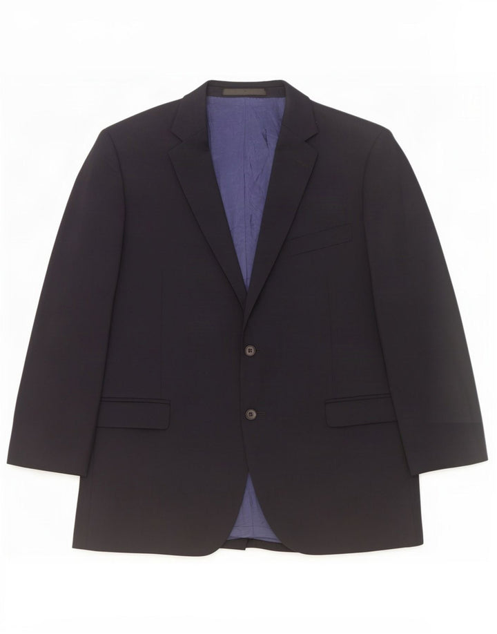 Marks & Spencer Ανδρικό μπουφάν blazer UK 44 XL Navy Blue Wool