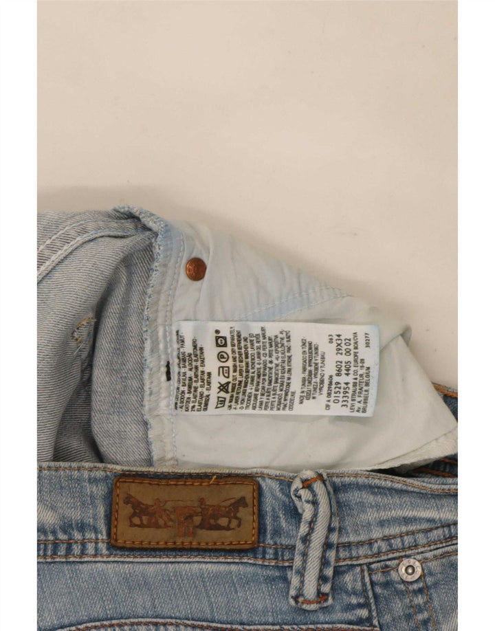 Γυναικείο τζιν Levi's Bootcut W29 L34 Μπλε βαμβακερό