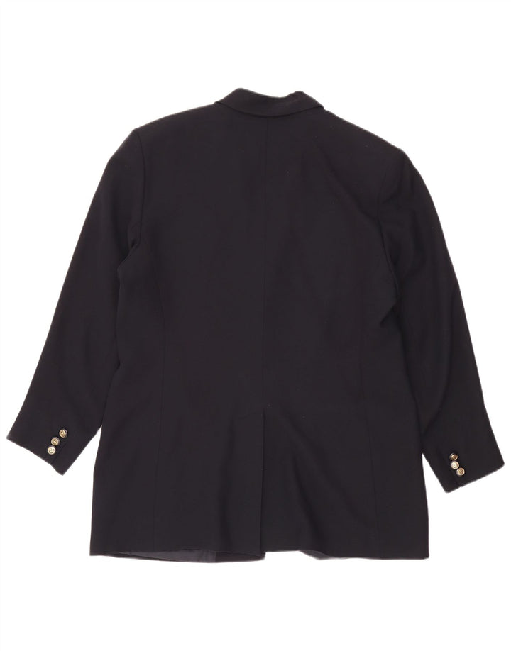 Valentino Γυναικείο Μπουφάν Blazer με 2 Κουμπιά IT 50 XL Navy Blue Viscose