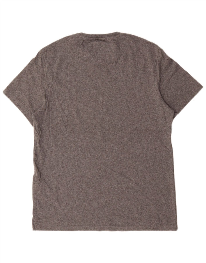 Ανδρικό T-Shirt Lyle & Scott Top Μεσαίο γκρι βαμβακερό