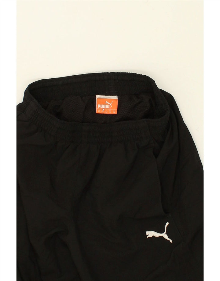 PUMA Boys Tracksuit Trousers 11-12 Years Black | Vintage Puma | Thrift | Second-Hand Puma | Used Clothing | Messina Hembry 